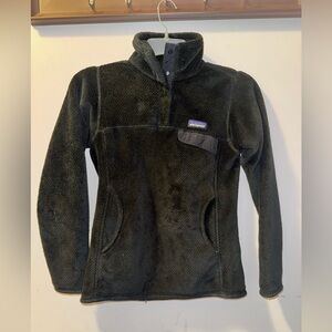Patagonia Black Re-Tool Snap-T Fleece Pullover Size XS